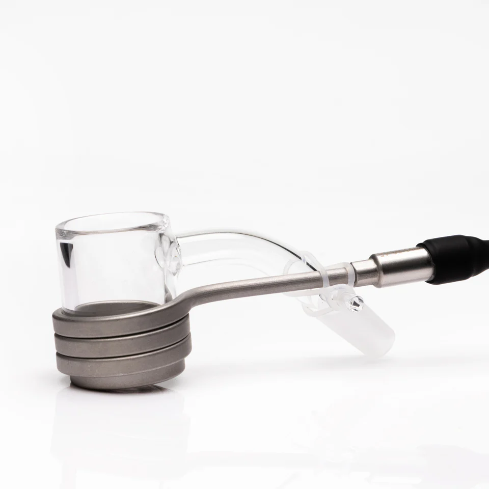 25mm Quartz Banger w/ 10mm Joint (45° Bend) - Image 2