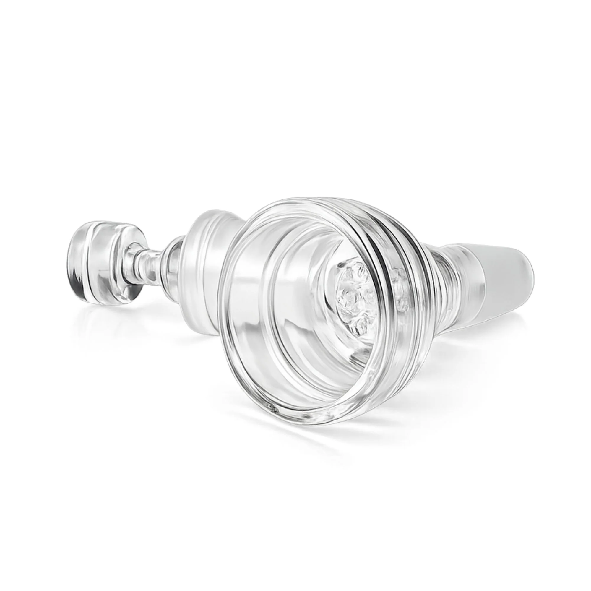 Glass Flower Bowl with Pass-Through Carb - Image 3