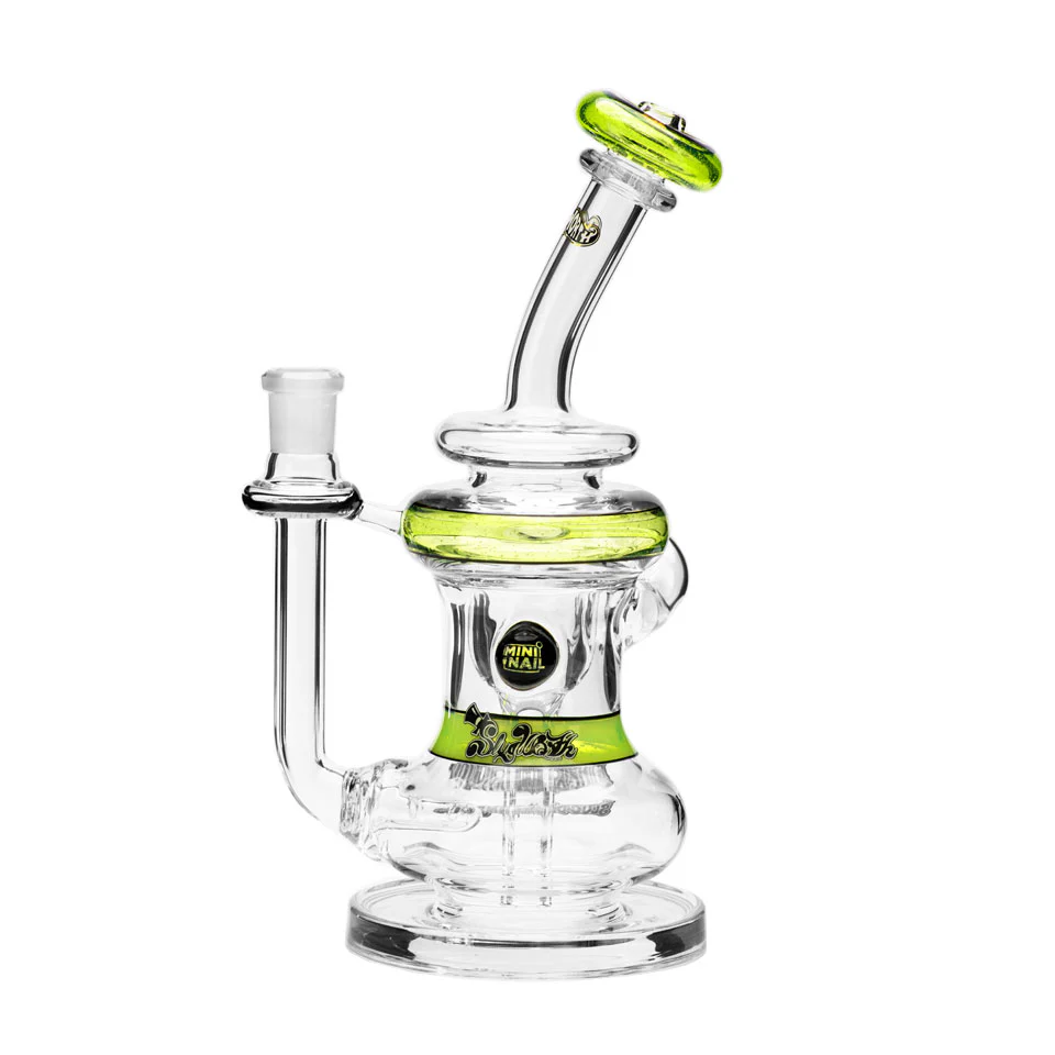 Glass Incycler Rig (Green Slyme)
