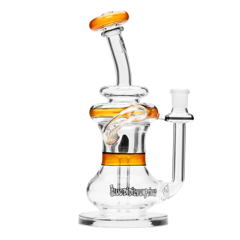 Glass Incycler Rig (Orange Opal) - Image 2