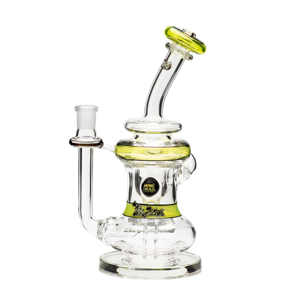 Glass Incycler Rig (Sunset Slyme/CFL-Reactive)