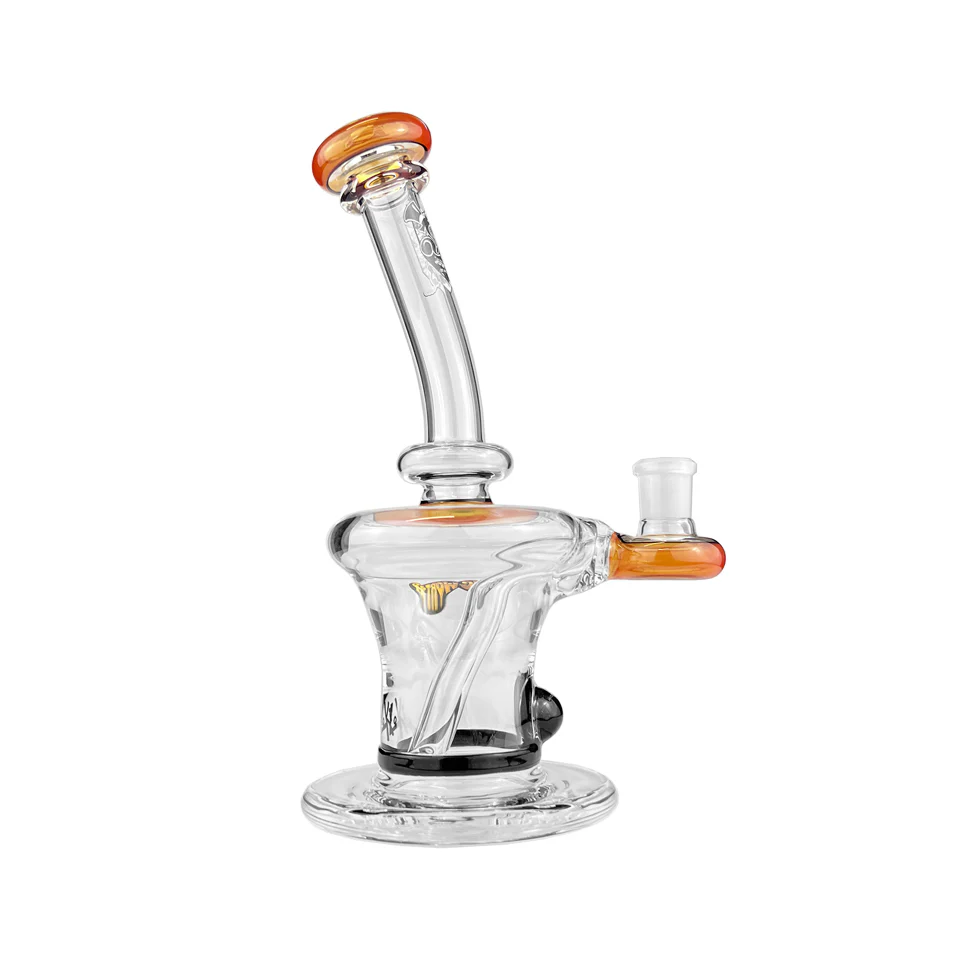 Glass Top Hat Rig (Orange Opal) - Image 2