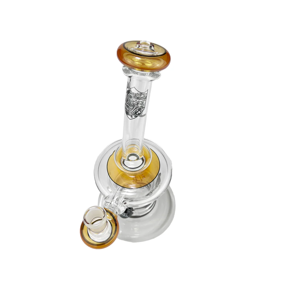 Glass Top Hat Rig (Orange Opal) - Image 3