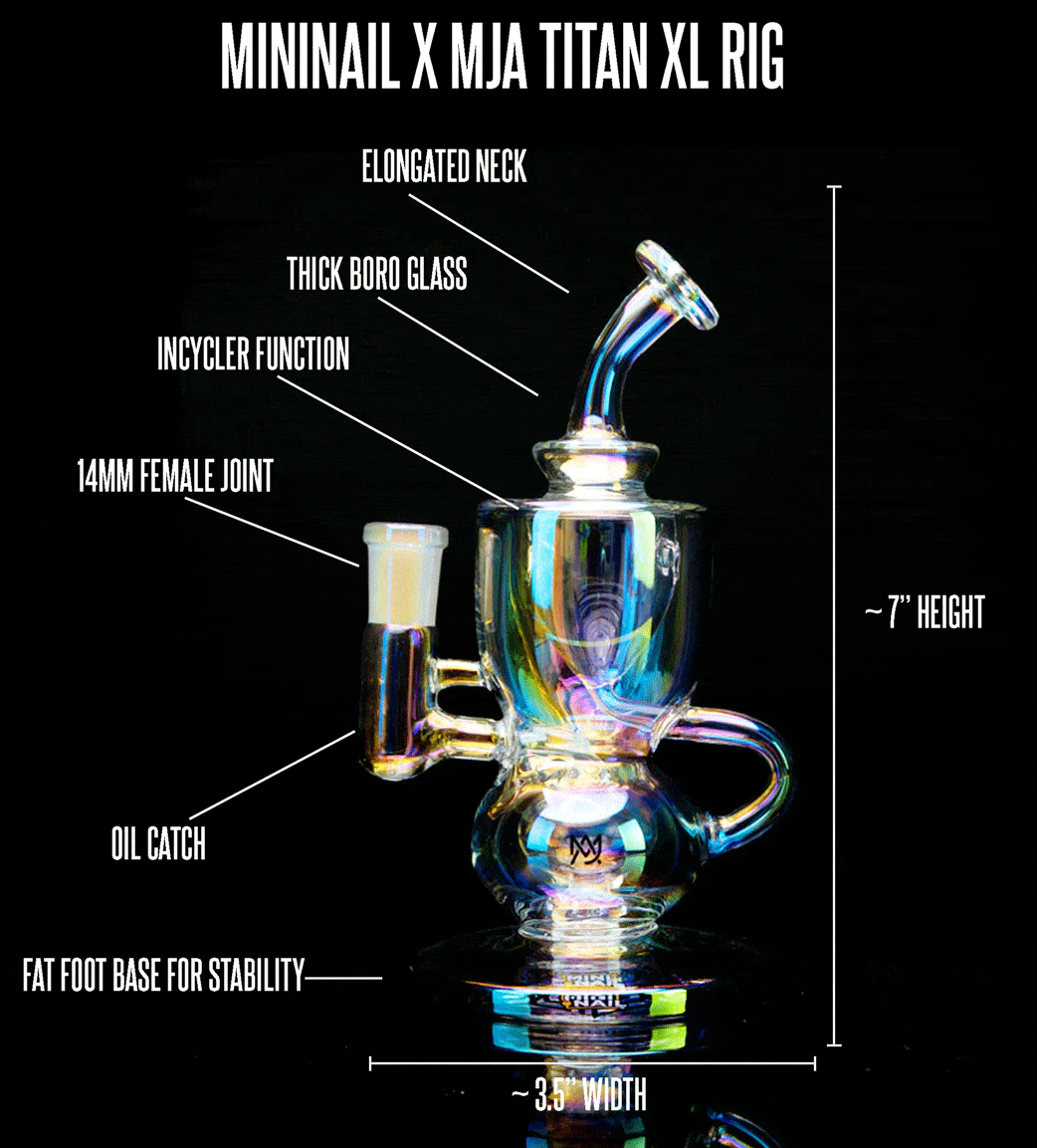 TITAN XL Dab Rig (Iridescent) - Image 7
