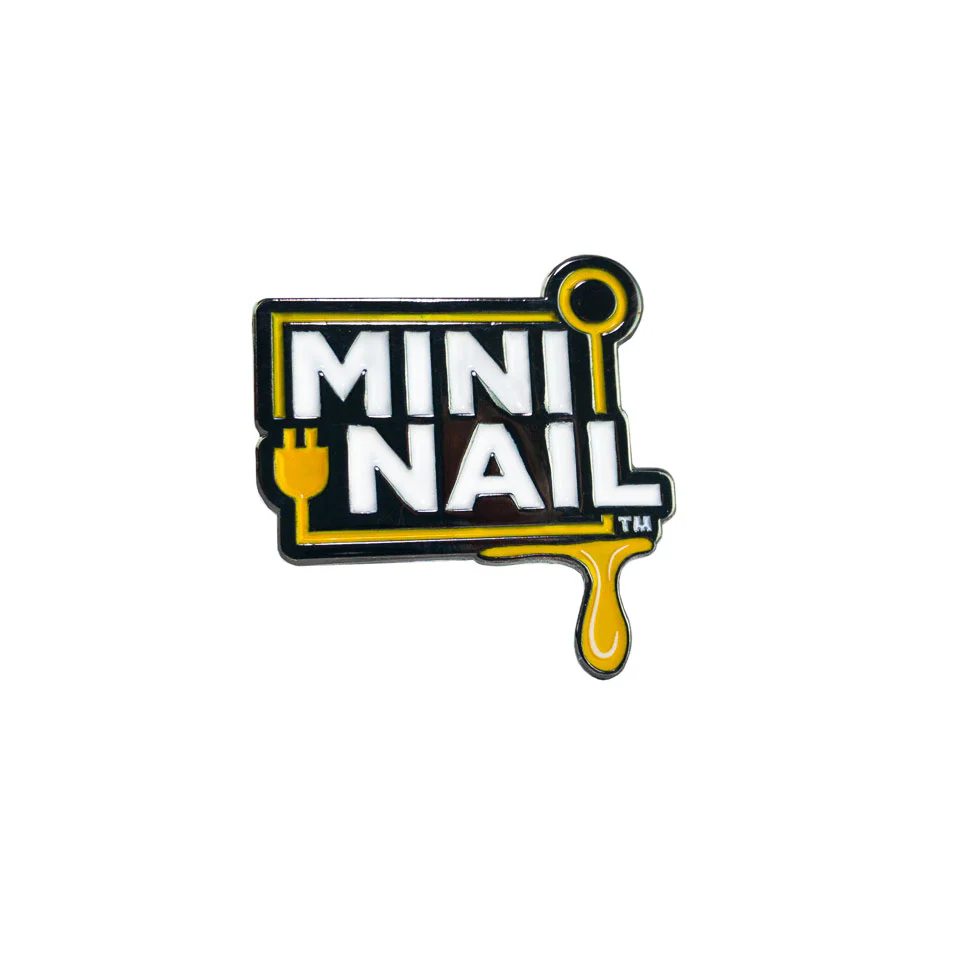 MiniNail Drip Logo Lapel Pin - Image 2