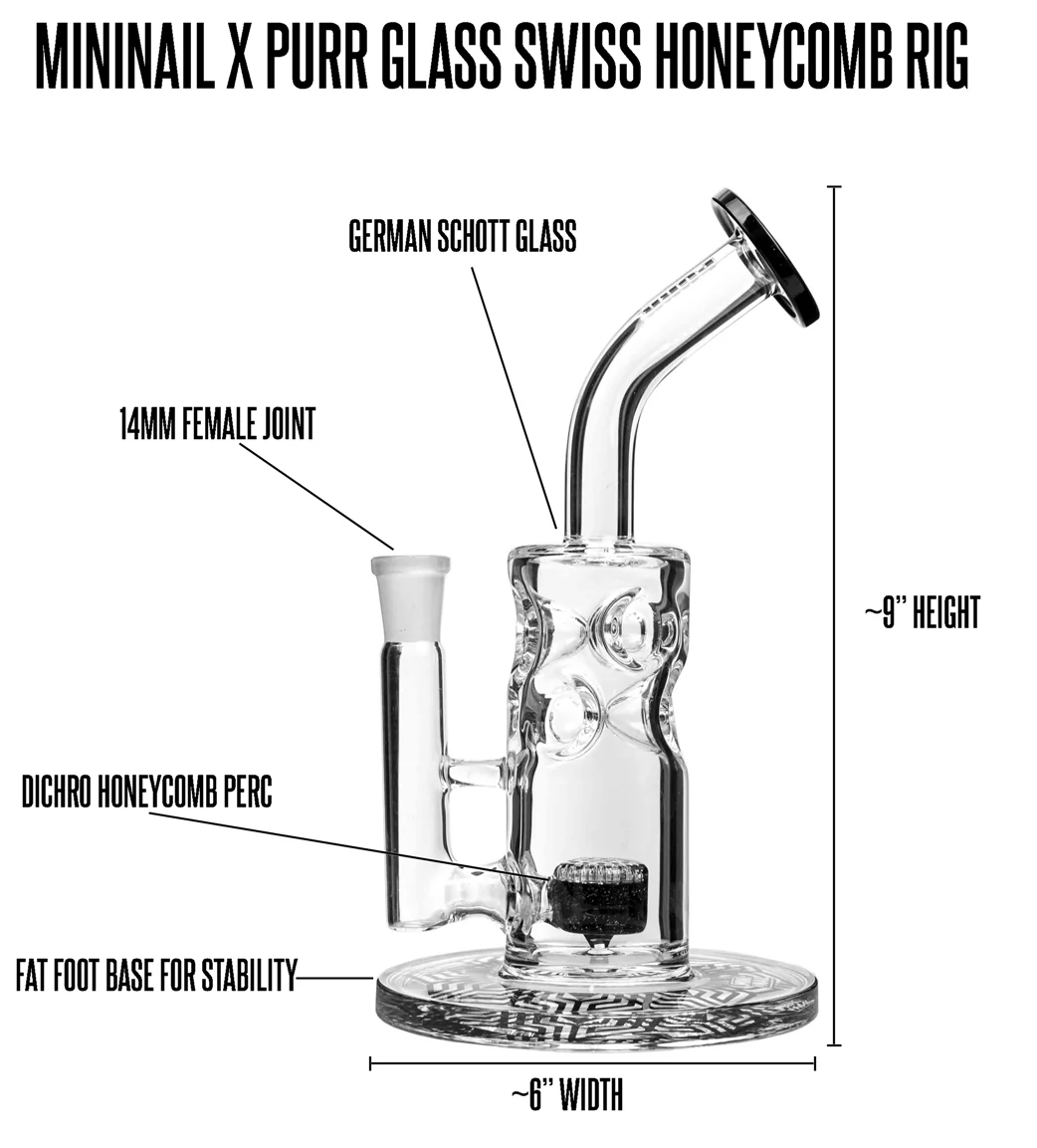 Swiss Honeycomb Rig (Black Onyx) - Image 6